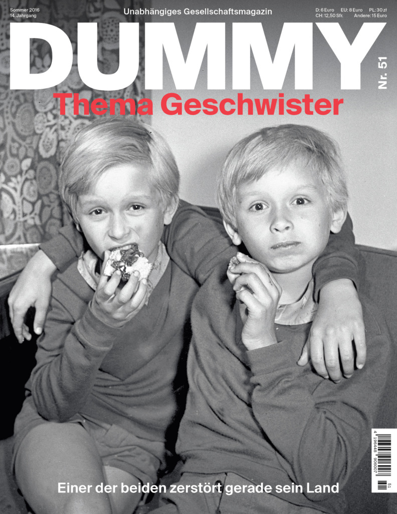 Geschwister DUMMY Das Gesellschaftsmagazin
